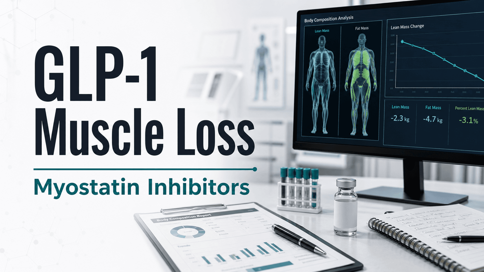 Myostatin Inhibitors and GLP-1 Muscle Loss: What Ozempic Users Should Know article visual