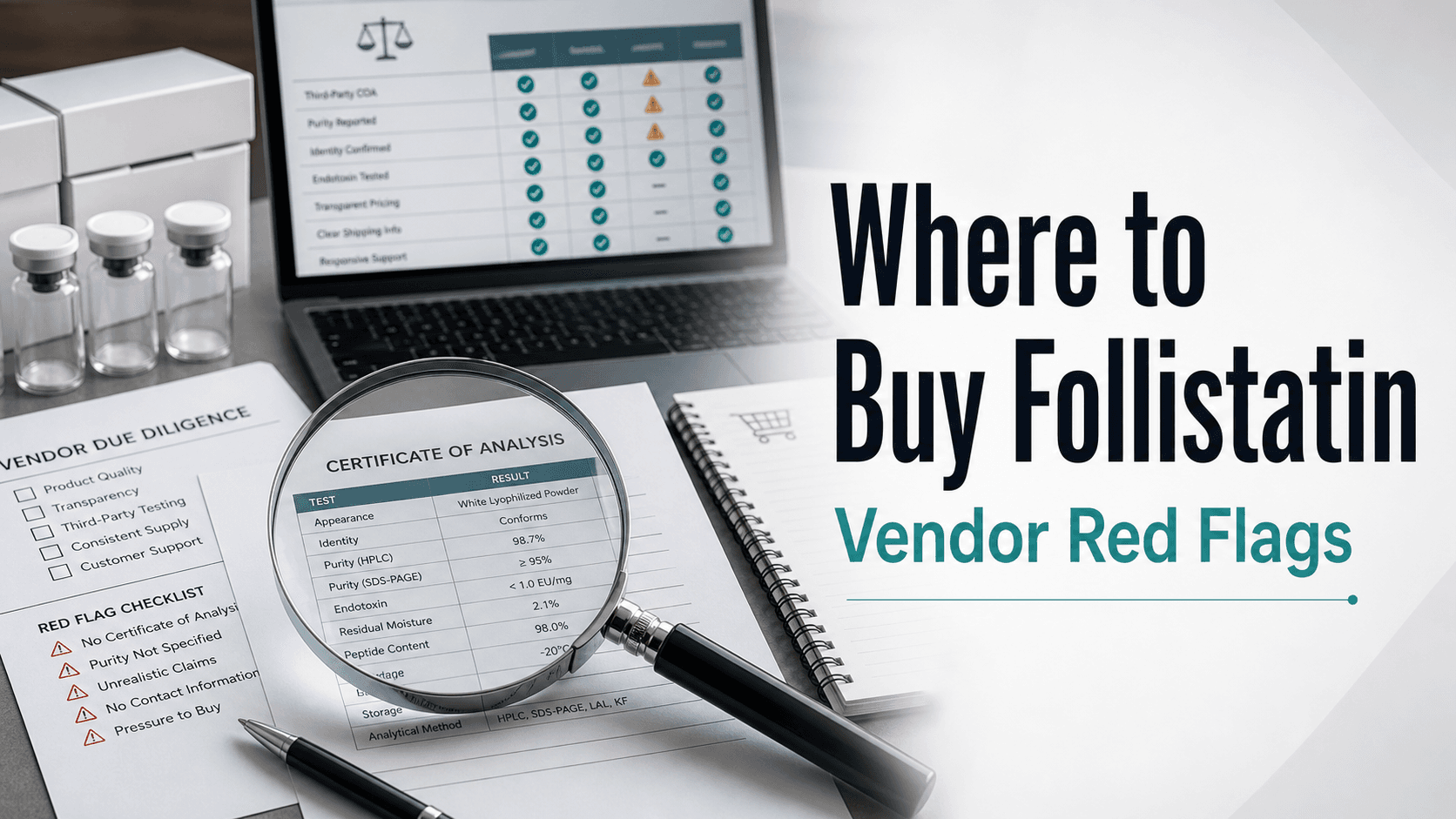 Where to Buy Follistatin: Vendor Comparison and Red Flags cover